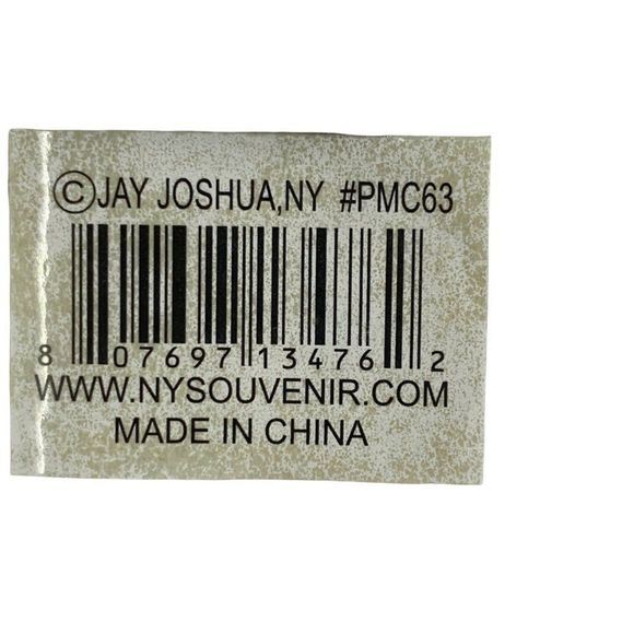 Jay Joshua New York Fridge Magnet Souvenir 0026 3" x 2" 3D Relief - Picture 4 of 5